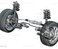 Car Steering and Suspension Unit by Kevin C. Hulsey